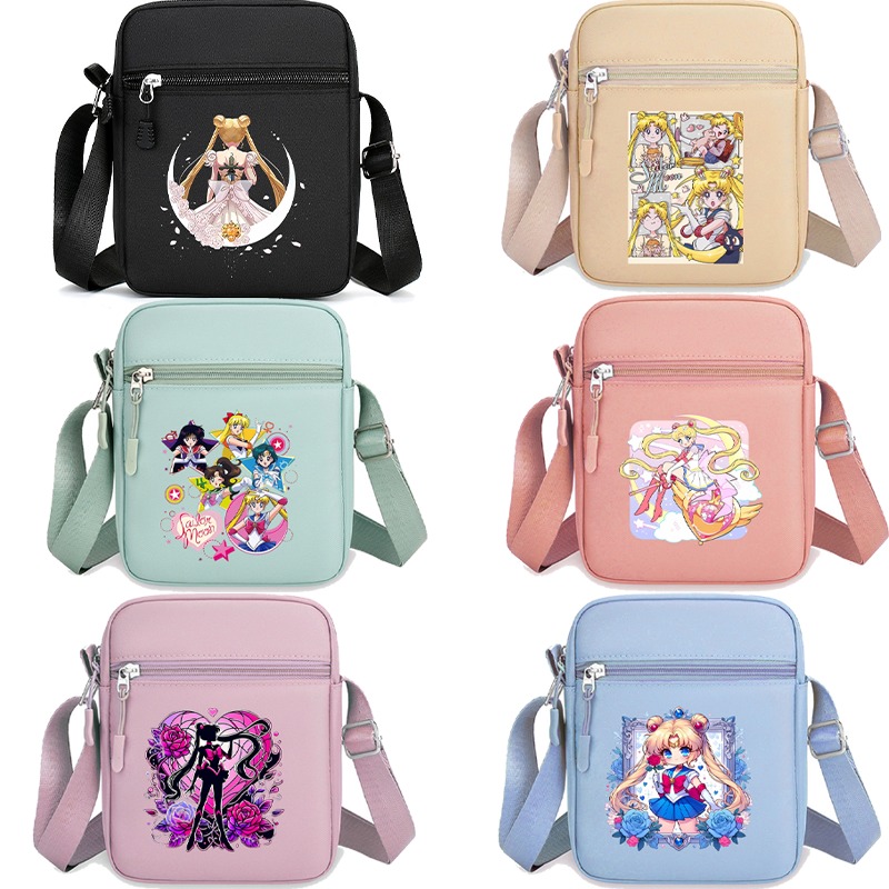 Party Favor Bag - Bolsa de Ombro Sailor Moon Unissex,