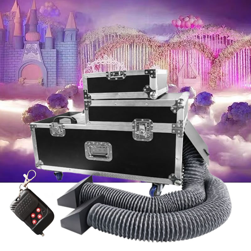 Confetti Cannon Tube - Máquina de Névoa de Água 2000/3000/4000/5000W,