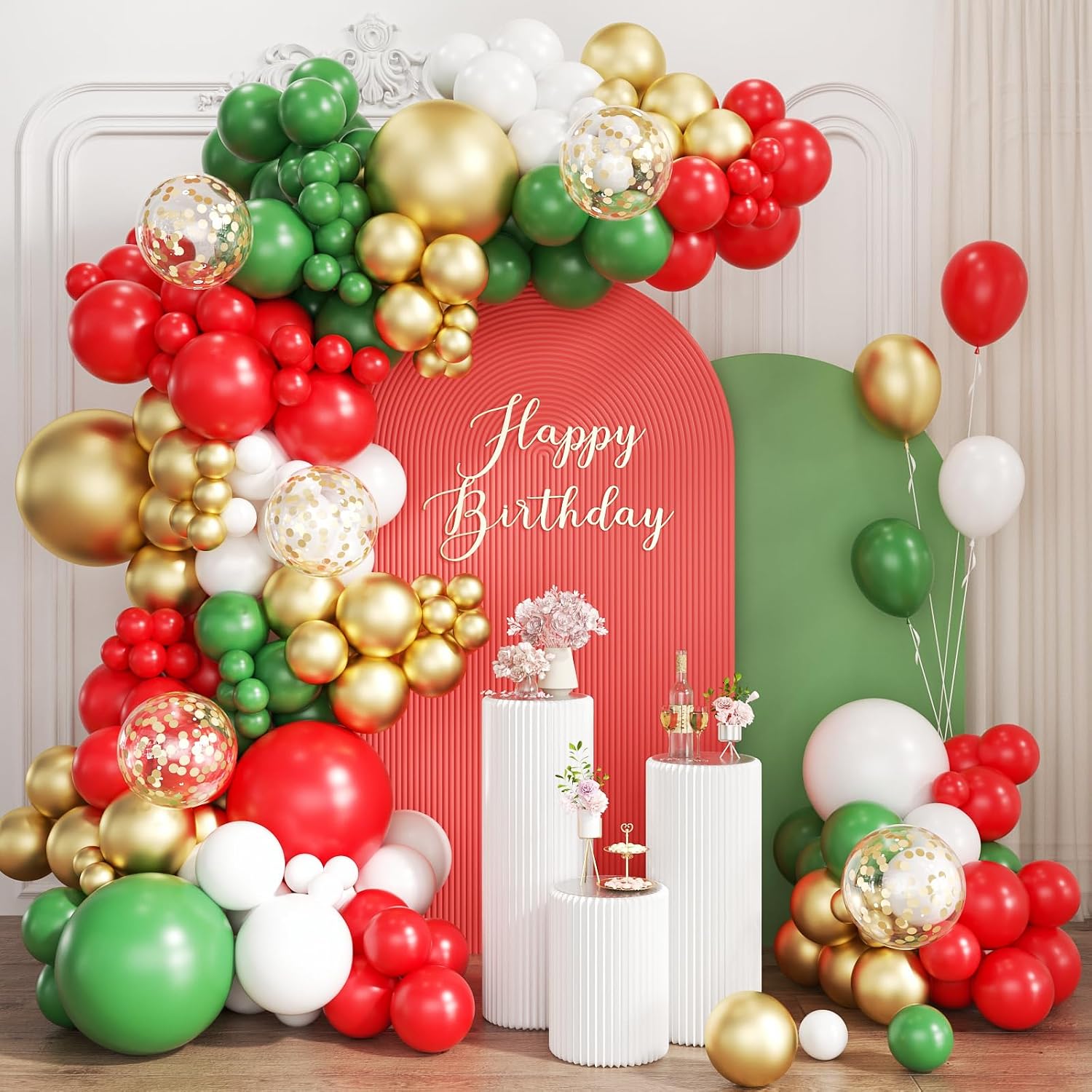 Kit de Arco de Balões Vermelho - Balloon Arch Kit avaliação e preço