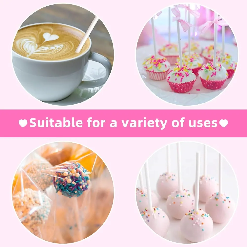 100-1000 Peças de Palitos de P - Cotton Candy Cone avaliação e preço