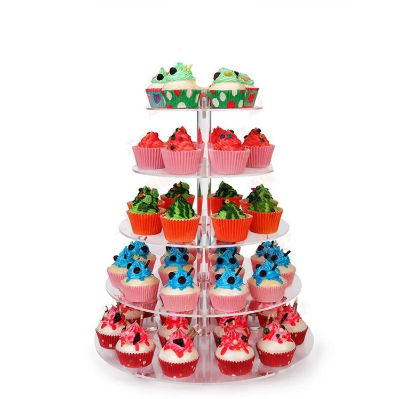 Suporte de cupcake de acrílico - Cupcake Stand Tier avaliação e preço