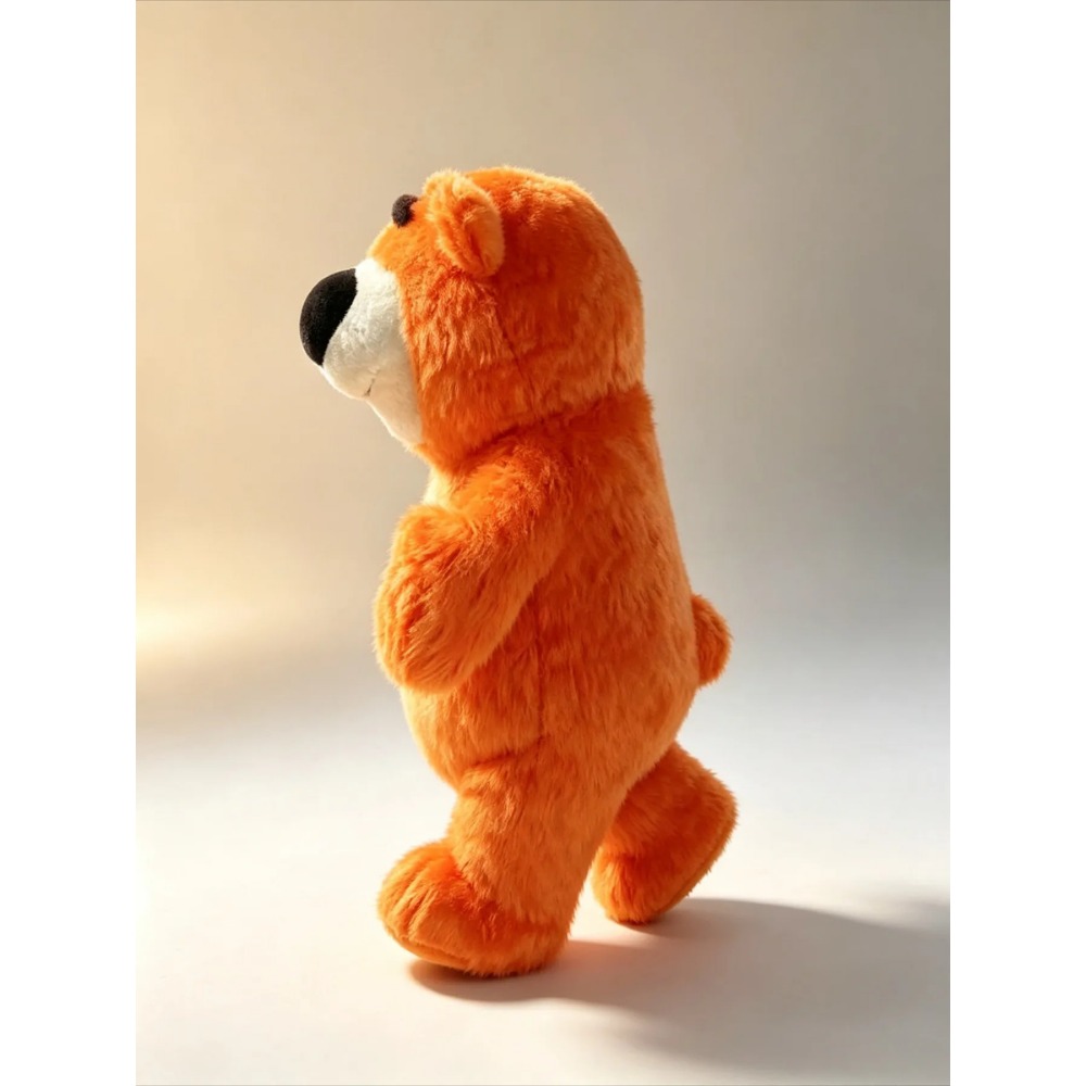 Fato de mascote de urso laranj - Event & Party Supply avaliação e preço