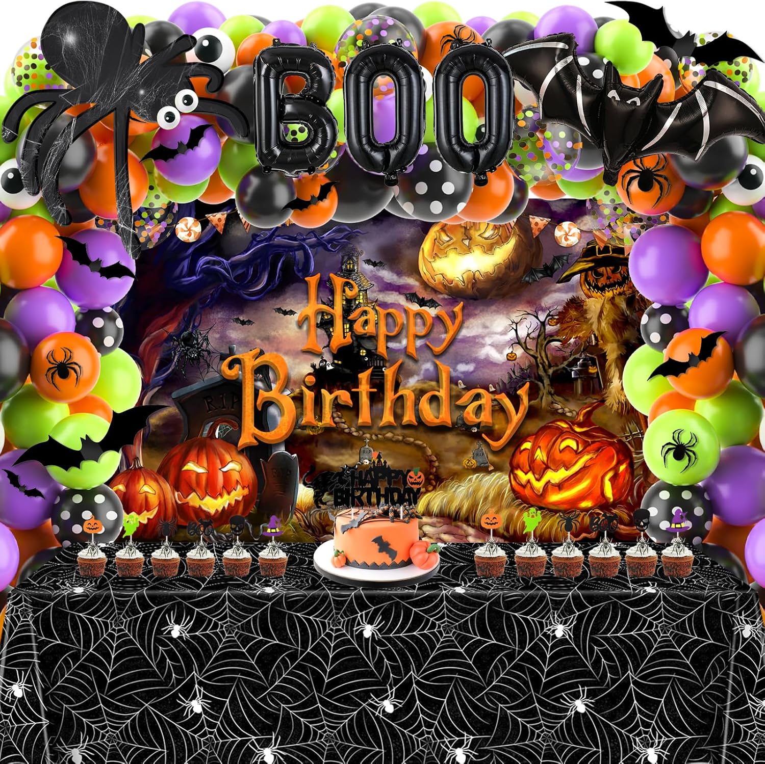 Decorações para Festa de Hallo - Balloon Arch Kit avaliação e preço