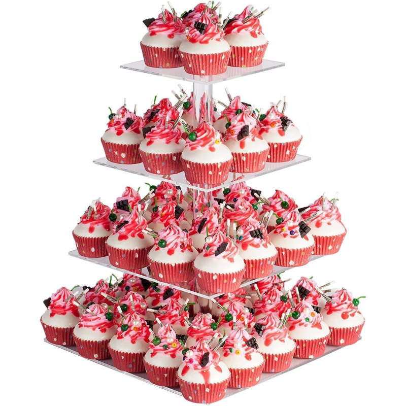 YestBuy Suporte de cupcake acr - Cupcake Stand Tier avaliação e preço