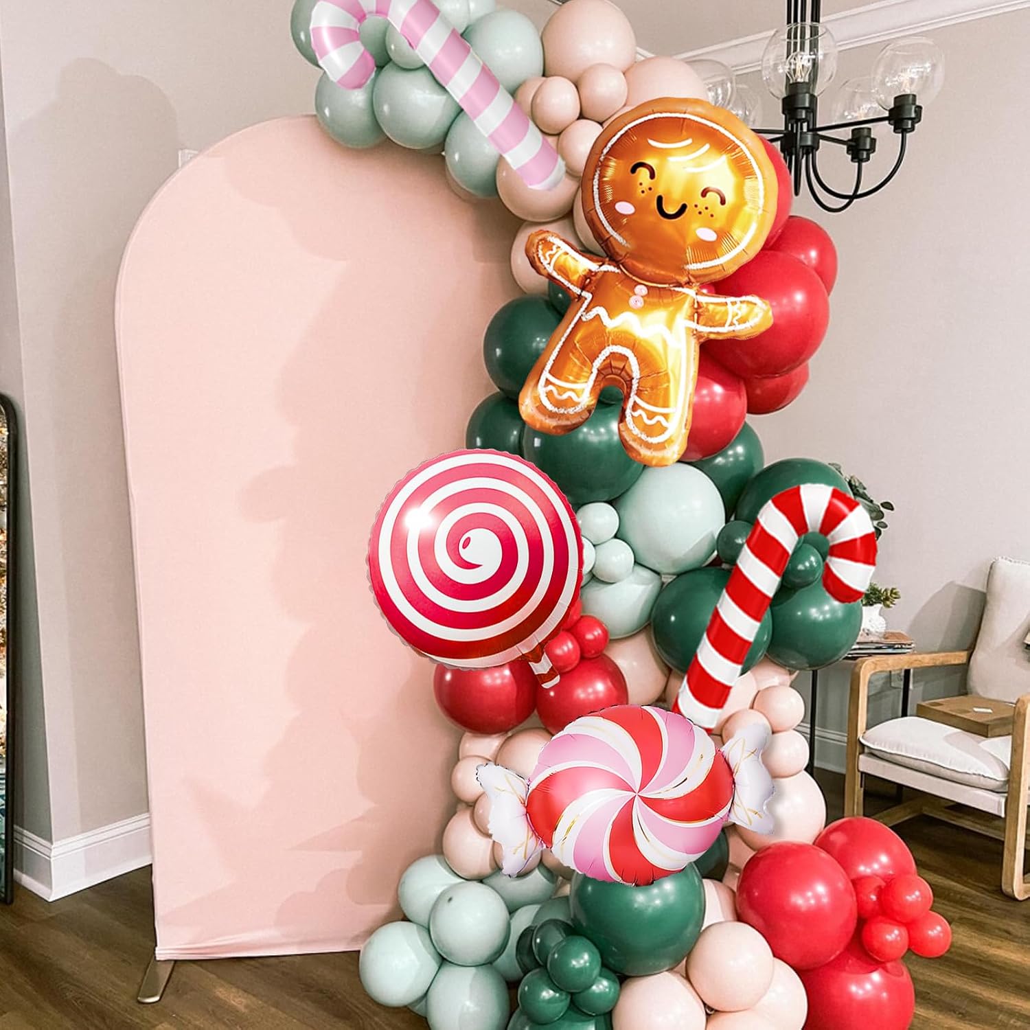 Kit de Arco de Balões de Natal - Balloon Arch Kit avaliação e preço
