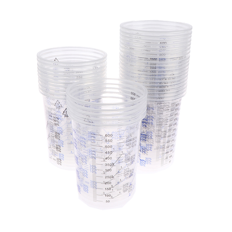 10/50 unidades de copos calibr - Plastic Cup 50Pcs avaliação e preço