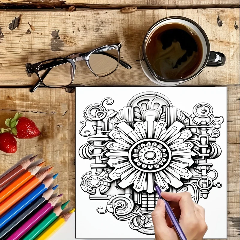 Livro de Colorir Flores Steamp - Event Supplies avaliação e preço