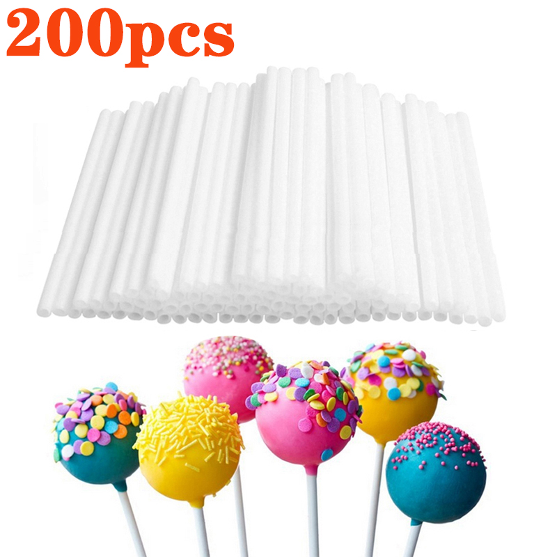 200 pçs plástico pirulito vara - Cotton Candy Cone avaliação e preço
