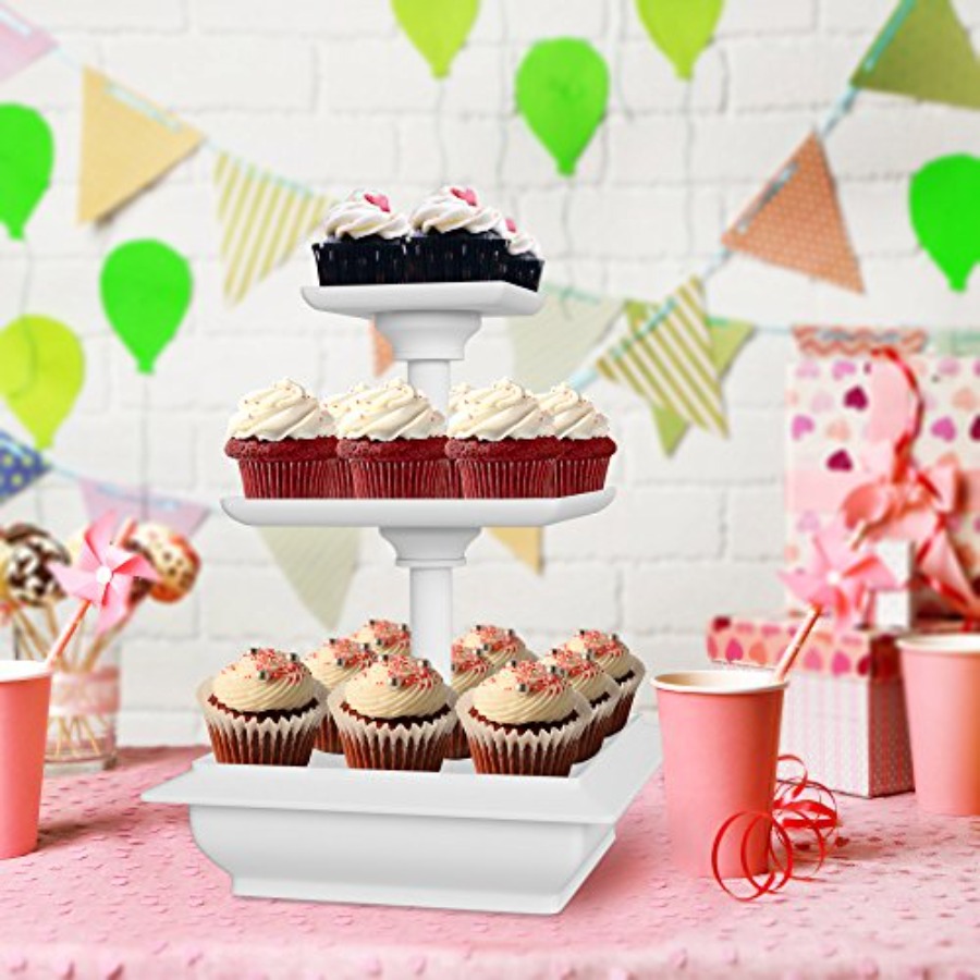 Suporte para Cupcakes de 3 Cam - Cupcake Stand Tier avaliação e preço